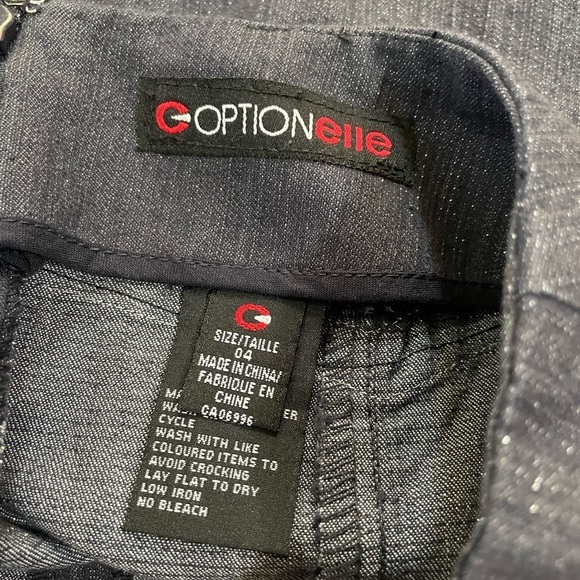 🆕New🆕 Cute Pencil Skirt “Denim-like” Size 4 - Picture 6 of 9